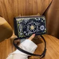 Tarot Brdery Magic Bo S Pu Se Daily Clutch Bag Ladies Oulder Bag Chain Handbag Crossbody Mesger Bag