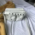 Styli Chains Women Bag Vintage Crocodile Leather Handbag Ses Mini Sml Oulder Crossbody Bags Fe Travel Clutch Bag