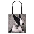 Bull Terrier Boston /german Epherd/ Husy Dog Totes Bag Women Ladies Oulder Bags Canvas Organizer For Ng