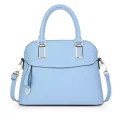 New Pu Leather Solid Cr Oulder Handbag Handbag Oulder Mesger Bag Ell Bag
