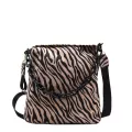Homade Pattern Cloth Bag -Hop Personity Underarm Oulder Mesger Bag Pard Print Niche Cross Bag Fe Bag