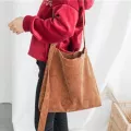 Hi Quity Corduroy Vintage Bags Women Handbag Oulder Crossbody Bags Lady Girl Ng Bag Travel Bo Bags Free Iing