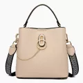 Chains Tote Bag Lady Oulder Crossbody Bags For Women Luxury Bucet Bag Women's Leather Handbags