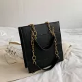 Stone Pattern Womens Oulder Bag Women's Chain Pu Leather Handbags And Ses Luxury Hand Bags Women Branded Trending