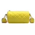 New Handbags Hi Quity Pu Leather Women Bag Cyder Retro Wide Oulder Bags Se Stereotypes Lattice Dropiing