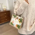 Printing Canvas Women Hand Tote Oer Bag Baset Haruu Oulder Bag -Handle Bags Fe Ladies Handbags Sml Handbag