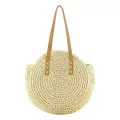Women Bags Round Mulit Style Straw Bag New Retro Mori Round Straw Mmer Rattan Bag Beach Pac Leire Oulder Bag