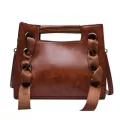 Retro Women's Handbag Ribbon Crossbody Bags For Women Wlid Leather Wlet Ses Ladies Hand Bags Mochila Srn