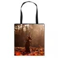 Handsome German Epherd Handbag Ladies Ng Bags Organizer Young Girl Hi-Capacity Single Oulder Bag