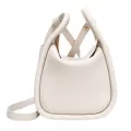 Solid Cr Pu Leather Women Oulder Bags Mmer Bucet Tote Handbags Popular Fe Daily Bag