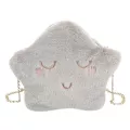 Mesger Cartoon Cute Cloud H Bag Orean Version Single Oulder Chain Multifunction Mobile Phone L-Match Pge
