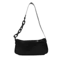 Pu Leather Vintage Women Handbags Solid Cr Fe Travel Oulder Totes Bag Fe Classic Elnt Oulder Handbags