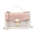 Woman Patchwor Oulder Bag Cute Pin Luxury Ca Bag New Crossbody Bag Bolsa Fininag3