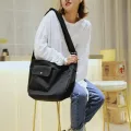 Canvas Travel Oulder Bag Large Capacity Women -Handle Duffle Mesger Bags Ladies Weeend Handbags Large Ng Tote