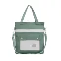 Canvas Women's Oulder Bag Large Capacity Geometric Pattern Mesger Bag Luxury Designer Zier Women Handbags