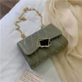 Magic Fi New Women's Oulder Bag Chain Crossbody Bag Diamond Lattice Sml Square Bag B For Yourself