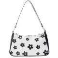 Vintage Pu Women Se Handbag Flower Pattern Oulder Bags Underarm Bag Ladies Clutches Sml Leather Pouch