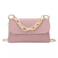 Ca Pu Leather Sg Handbag Se Women Elnt Chain Oulder Crossbody Bag Popular Fe Daily Bag