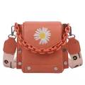 Pu Flowers Women Oulder Bags Ladies Leather Mesger Bags Ca Crossbody Bags For Girls Handbag Teenage Girl Totes