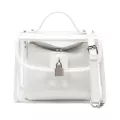 Casmor Women's Waterproof Beach Bag Ins Oulder Bag Mmer Clear Handbag With Chain Crossbody Bags For Women Transparent Bag