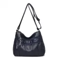 Retro Soft Leather Ladies Oulder Pt Luxury Handbag Fe Pac Designer Hi Quity Solid Cr Ca Bag