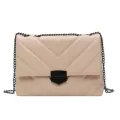 New Women's Bags And Ses Hi Quity Pu Leather Oulder Bags Luxury Design Lattice Hand Bags Fe Crossbody Bags Sac
