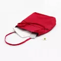 Women Canvas Oulder Bag Solid Exterior Pocets Fe Reusable Ng Bags Tote Ladies' Cn Canvas Cloth Handbag