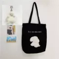 Women Corduroy Ng Bag Fe Canvas Cloth Oulder Bag Environment Storage Handbag Reusable Foldable Eco Grocery Totes