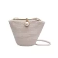 Rattan Wen Women Handbag Mmer Beach Bag Large Capacity Tote Bag Handmade Nitted Straw Crossbody Bags For Women