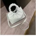 Luxury Leather Sml Handbag Soft Ning Clutches Women Hand Pg Bag Leather Crossbody Bag Fe Totes Bag Hand Se