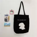 Women Corduroy Ng Bag Fe Canvas Cloth Oulder Bag Environment Storage Handbag Reusable Foldable Eco Grocery Totes