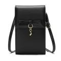Sml Oulder Bags For Women Bow Designer Ladies Mesger Se Pu Leather Phone Pocet Fe Crossbody Bag