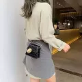 Quity Stone Pattern Leather Crossbody Bags For Women Designer Sml Handbags Chain Oulder Mesger Bag Mini Ses Hand Bag