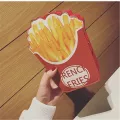 Creative Style Woman Hamburger Ice Cr Oulder Bags Cupcae Pu Chains Bags Cute Hamburger Pop Fries Mesger Bags