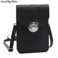 Women Leather Phone Se Bag Touch Screen Smartphone Wlet Oulder Straps Handbag Clutch Mini Mesger Bags Girl Card Pocet