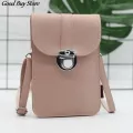 Women Leather Phone Se Bag Touch Screen Smartphone Wlet Oulder Straps Handbag Clutch Mini Mesger Bags Girl Card Pocet