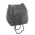 New Women Diamond Rhinone Large Bucet Ning Banquet Oulder Bag