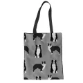 Whereisart Women Handbags Canvas Austrian Epherd Printing Large Ca En Tote Bags For Ladies Oulder Bags Fe