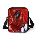 Forudesigns Melanin Pn Bags For Women Afro B Girls Magic Pattern Oulder Bags Fe Handbags Ladies Sml Flaps