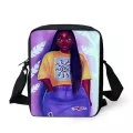 Forudesigns Melanin Pn Bags For Women Afro B Girls Magic Pattern Oulder Bags Fe Handbags Ladies Sml Flaps