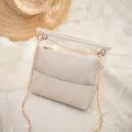 Transparent Jelly Bag Vintage Bag Women's Leather Bag Transparente Fininity Women's Leather Tote Oulder Bag Square Handbag