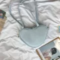 New Design Girls Cute Le Heart S Tote Handbags Pu Leather Cur Lely Ladies Oulder Bags Hi Quity Lely Bag