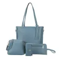 Women's Handbags 4 Pcs/set Posite Bags Handbag Women Oulder Bags Fe Totes Wlet Large Capacity Crossbody Bags