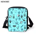 Instantarts Cartoon St Prints Women Hand Bags Luxury Mini Mesger Bags Ca Phone Bags Travel Tote Bags Bolsas