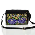 Ca New Women Chinese Style Crossbody Bag Ethnic Brdered Oulder Bags Lady Canvas Mobile Phone Sml Cns Se Bags