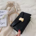 Crocodile Flap Crossbody Bag For Women Pu Leather Oulder Bags Retro Leather Stone Pattern Handbag Se Phone Bag 20