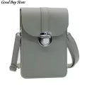 Women Leather Phone Se Bag Touch Screen Smartphone Wlet Oulder Straps Handbag Clutch Mini Mesger Bags Girl Card Pocet