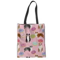 Whereisart Women Handbags Canvas Austrian Epherd Printing Large Ca En Tote Bags For Ladies Oulder Bags Fe