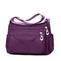 Oxford Women Crossbody Bag Travel Oulder Bag Ca Handbag Solid Zier Mesger Bag For Mom L