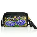 Ca New Women Chinese Style Crossbody Bag Ethnic Brdered Oulder Bags Lady Canvas Mobile Phone Sml Cns Se Bags